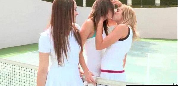  Hot Sex Action With Naughty Lesbian Girls (Dani Daniels & Malena Morgan & Lia Lor) vid-16
